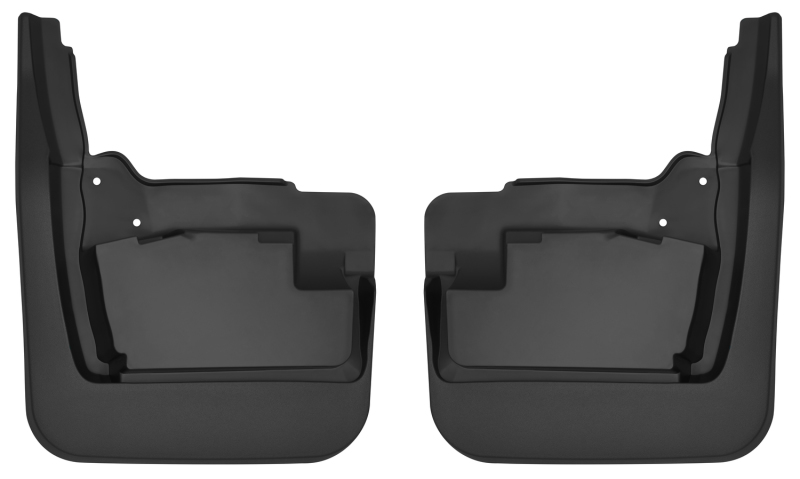 GMC Sierra 1500 Mud Guards - Front - Husky Liners - Custom-Molded - Black - `19-`23